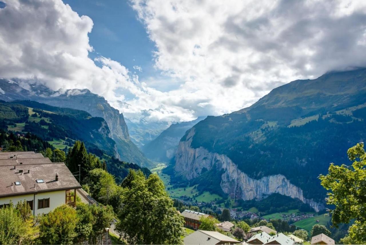Hotel Regina Wengen Exterior foto